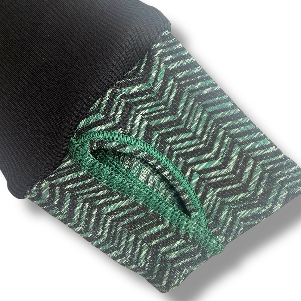 Lululemon Daily Practice Hooded Track Jacket Women's 4 Spacebone Green‎ Chevron - Picture 5 of 8